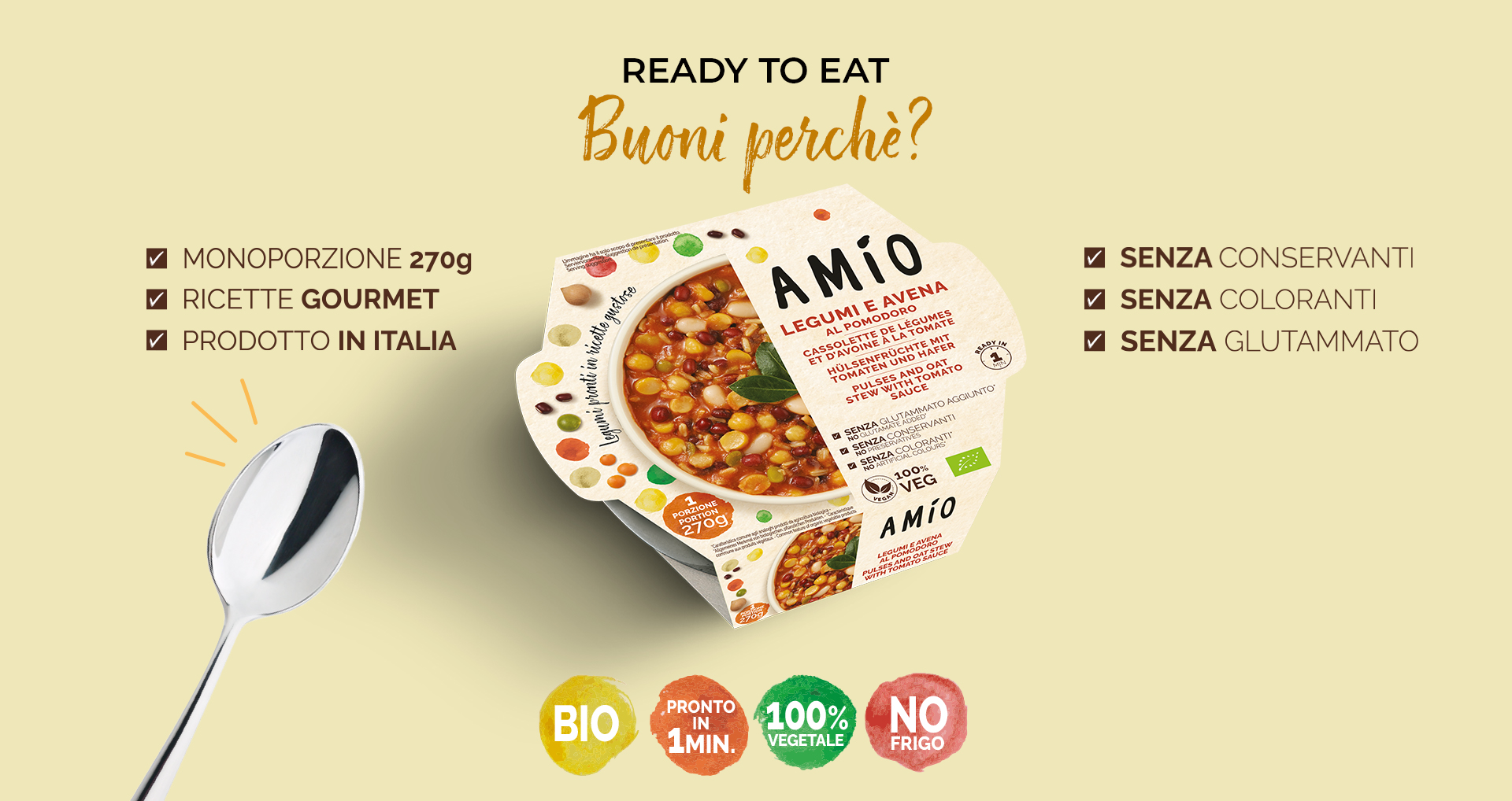 AMÍO My Gourmet no glutine mob