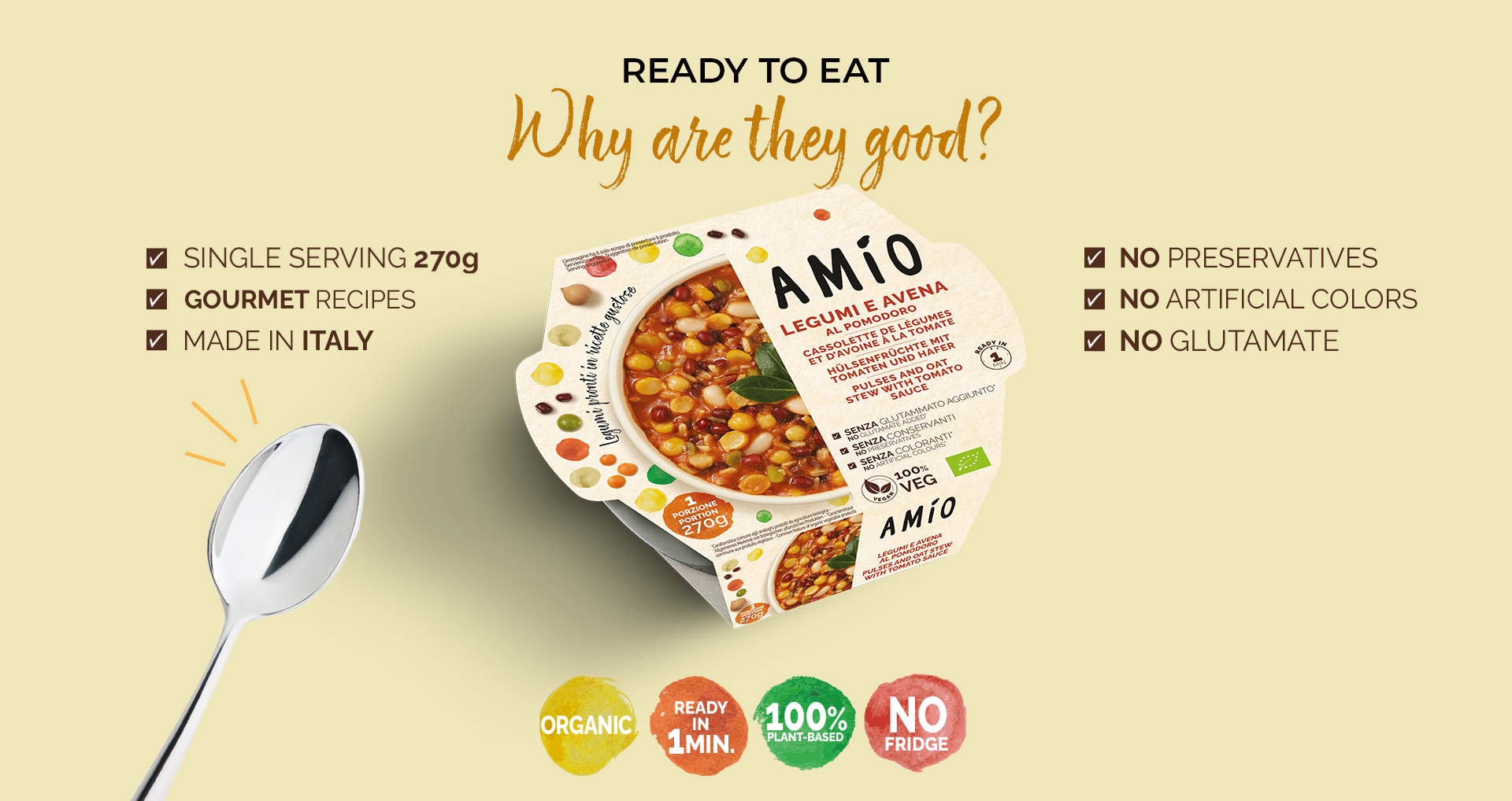 AMÍO My Gourmet no glutine mob