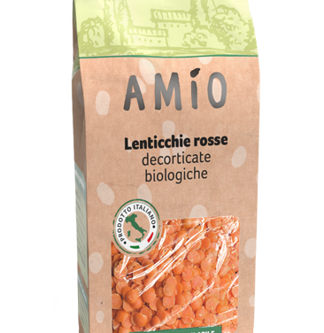 Lenticchie rosse decorticate biologiche