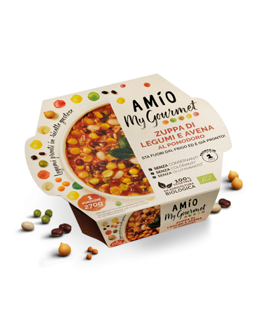 AMÍO My Gourmet zuppa legumi e avena
