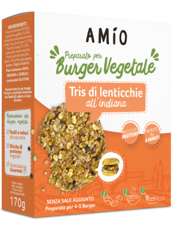 Product tris di lenticchie