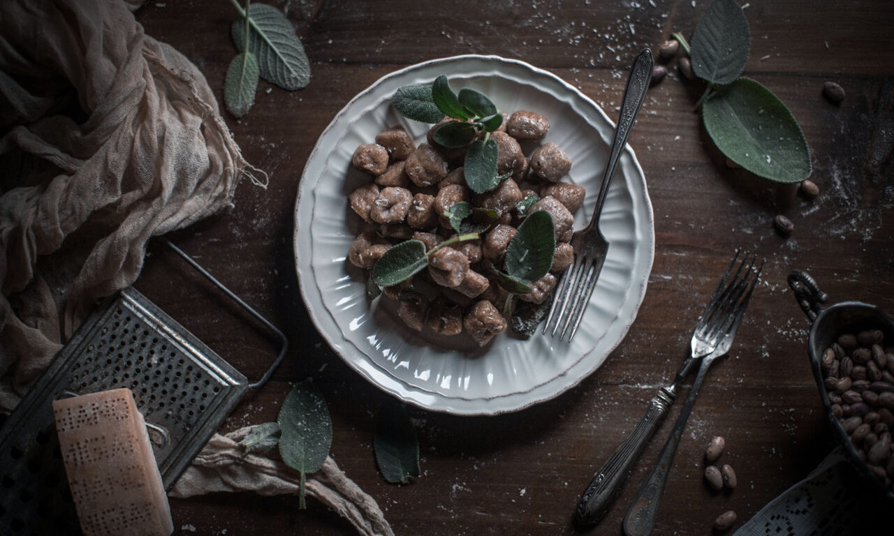 Borlotti Bean Gnocchi with Butter and Sage