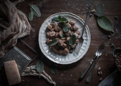 Borlotti Bean Gnocchi with Butter and Sage