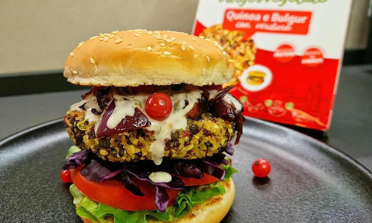 BURGER DI QUINOA E BULGUR