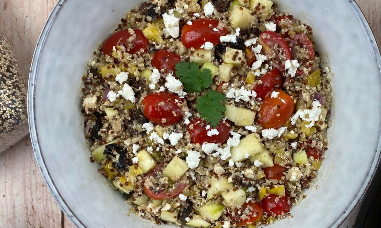 INSALATA DI QUINOA E POMODORI