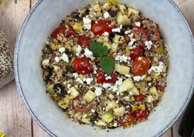 INSALATA DI QUINOA E POMODORI
