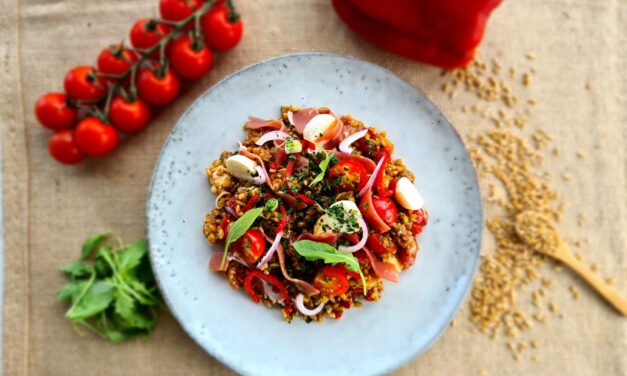 SUMMER SPELT SALAD